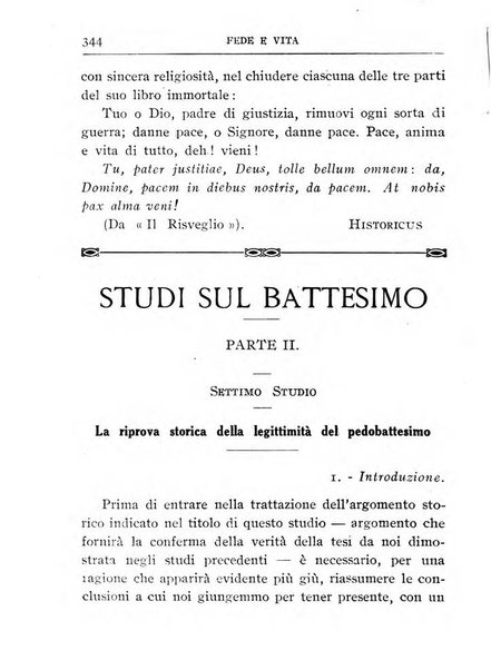 Fede e vita bollettino della Federazione italiana degli studenti per la cultura religiosa