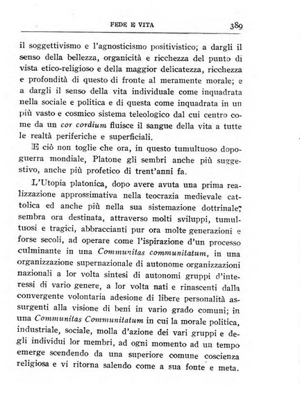 Fede e vita bollettino della Federazione italiana degli studenti per la cultura religiosa