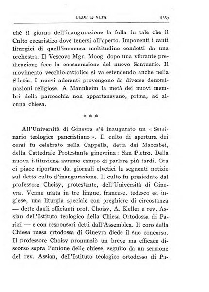 Fede e vita bollettino della Federazione italiana degli studenti per la cultura religiosa