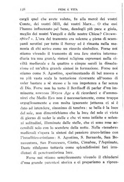 Fede e vita bollettino della Federazione italiana degli studenti per la cultura religiosa