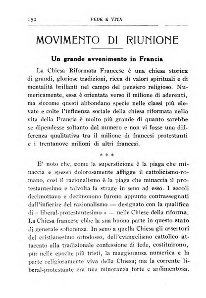 Fede e vita bollettino della Federazione italiana degli studenti per la cultura religiosa