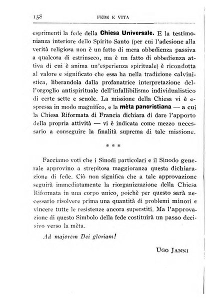 Fede e vita bollettino della Federazione italiana degli studenti per la cultura religiosa