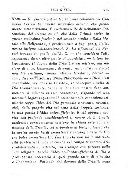 Fede e vita bollettino della Federazione italiana degli studenti per la cultura religiosa