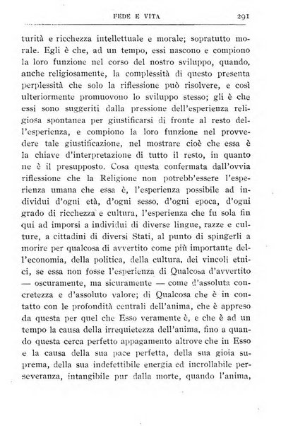 Fede e vita bollettino della Federazione italiana degli studenti per la cultura religiosa