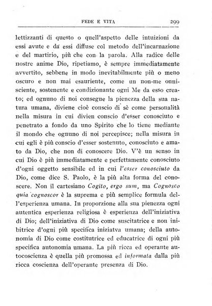 Fede e vita bollettino della Federazione italiana degli studenti per la cultura religiosa