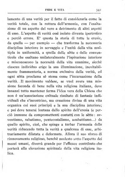 Fede e vita bollettino della Federazione italiana degli studenti per la cultura religiosa