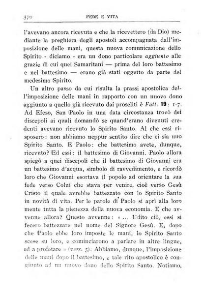 Fede e vita bollettino della Federazione italiana degli studenti per la cultura religiosa