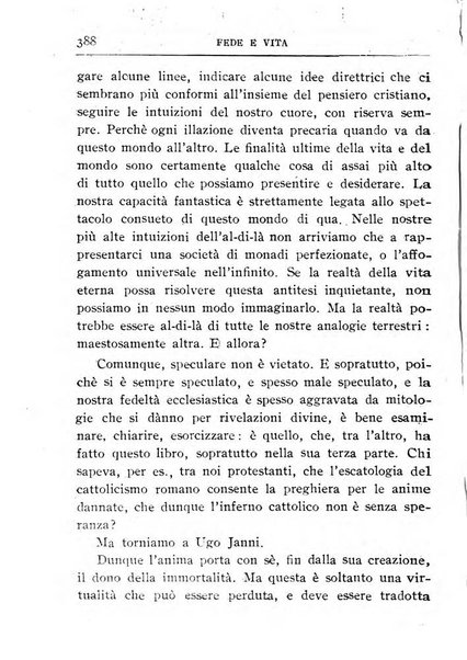 Fede e vita bollettino della Federazione italiana degli studenti per la cultura religiosa