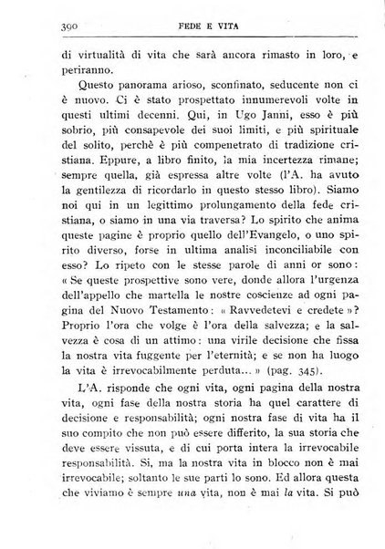 Fede e vita bollettino della Federazione italiana degli studenti per la cultura religiosa