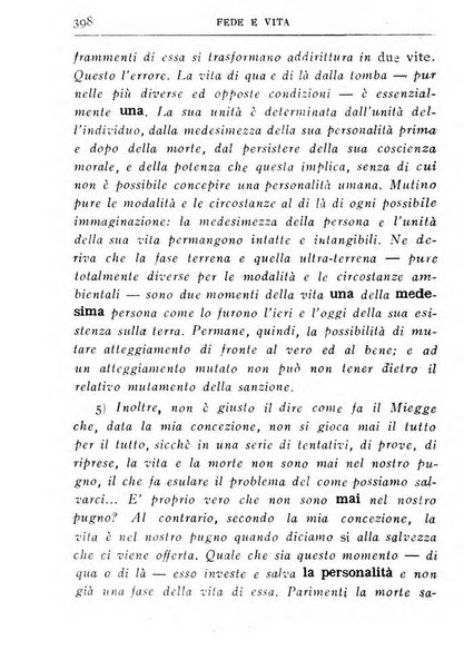 Fede e vita bollettino della Federazione italiana degli studenti per la cultura religiosa