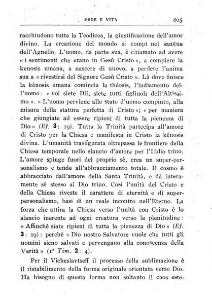 Fede e vita bollettino della Federazione italiana degli studenti per la cultura religiosa