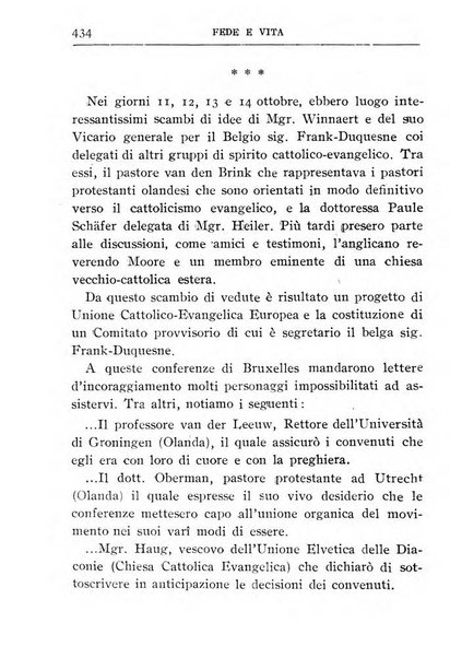 Fede e vita bollettino della Federazione italiana degli studenti per la cultura religiosa