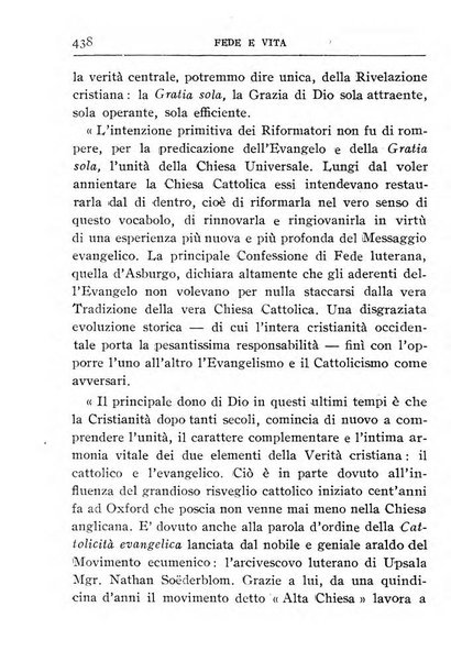 Fede e vita bollettino della Federazione italiana degli studenti per la cultura religiosa