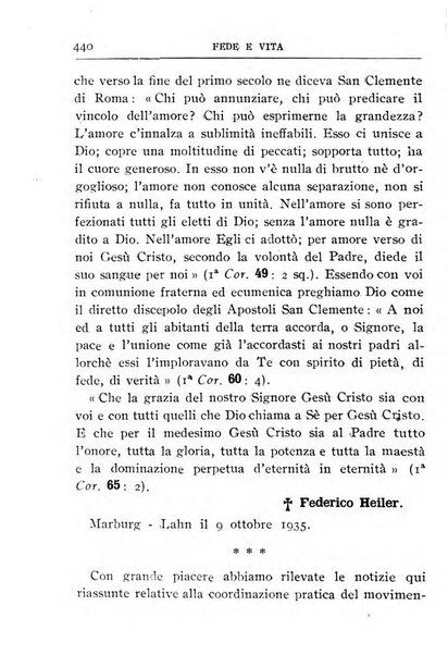 Fede e vita bollettino della Federazione italiana degli studenti per la cultura religiosa