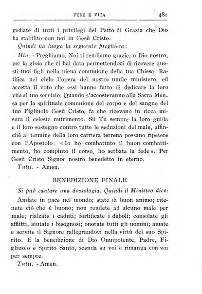 Fede e vita bollettino della Federazione italiana degli studenti per la cultura religiosa