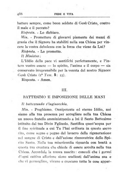 Fede e vita bollettino della Federazione italiana degli studenti per la cultura religiosa