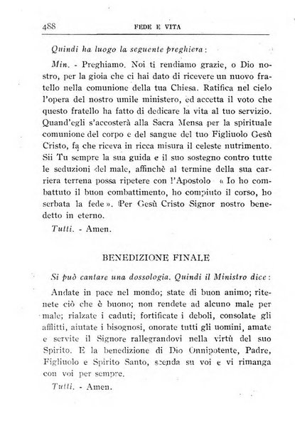 Fede e vita bollettino della Federazione italiana degli studenti per la cultura religiosa