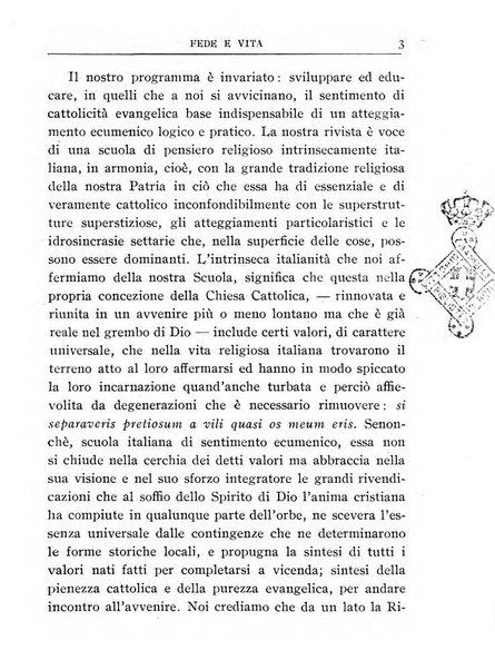 Fede e vita bollettino della Federazione italiana degli studenti per la cultura religiosa