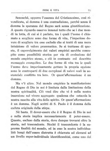 Fede e vita bollettino della Federazione italiana degli studenti per la cultura religiosa