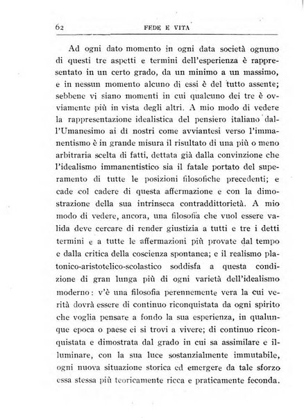 Fede e vita bollettino della Federazione italiana degli studenti per la cultura religiosa