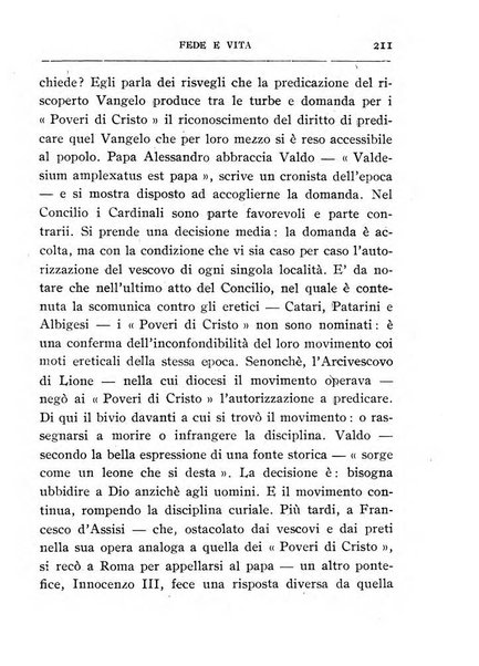 Fede e vita bollettino della Federazione italiana degli studenti per la cultura religiosa