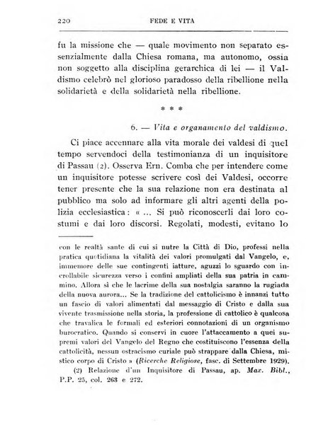 Fede e vita bollettino della Federazione italiana degli studenti per la cultura religiosa