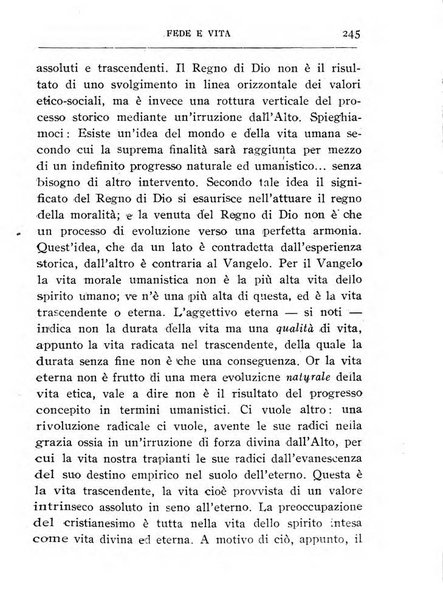 Fede e vita bollettino della Federazione italiana degli studenti per la cultura religiosa