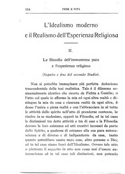 Fede e vita bollettino della Federazione italiana degli studenti per la cultura religiosa