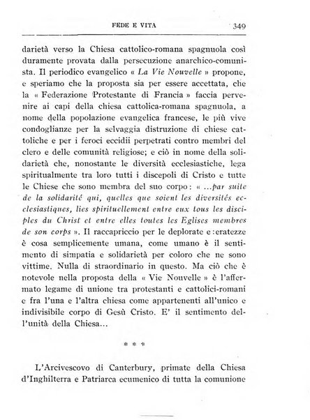 Fede e vita bollettino della Federazione italiana degli studenti per la cultura religiosa