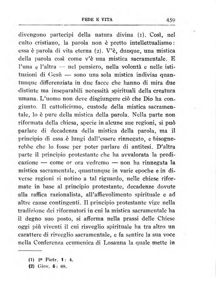 Fede e vita bollettino della Federazione italiana degli studenti per la cultura religiosa