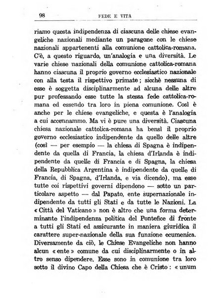 Fede e vita bollettino della Federazione italiana degli studenti per la cultura religiosa