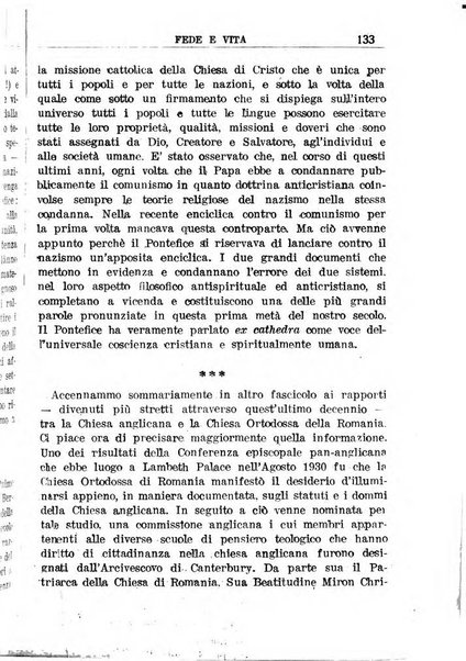 Fede e vita bollettino della Federazione italiana degli studenti per la cultura religiosa