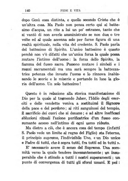 Fede e vita bollettino della Federazione italiana degli studenti per la cultura religiosa