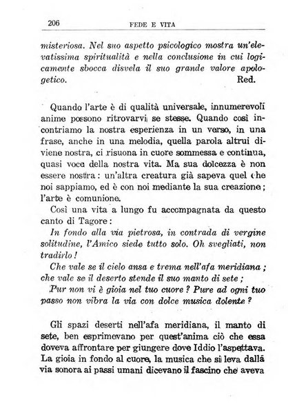 Fede e vita bollettino della Federazione italiana degli studenti per la cultura religiosa