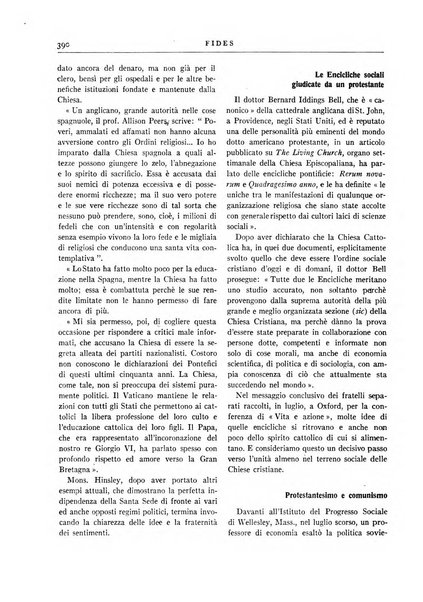 Fides rivista mensile della Pontificia opera per la preservazione della fede in Roma