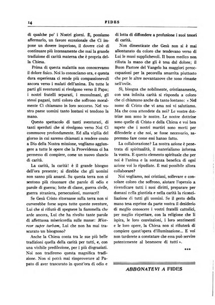 Fides rivista mensile della Pontificia opera per la preservazione della fede in Roma