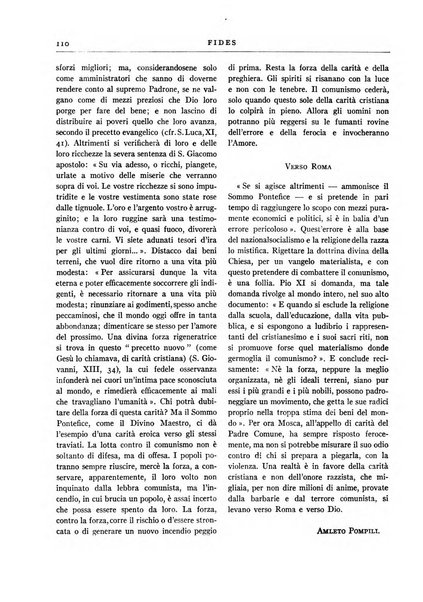 Fides rivista mensile della Pontificia opera per la preservazione della fede in Roma