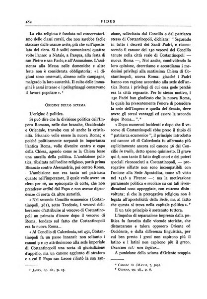 Fides rivista mensile della Pontificia opera per la preservazione della fede in Roma