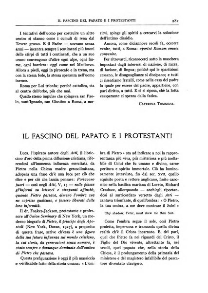 Fides rivista mensile della Pontificia opera per la preservazione della fede in Roma