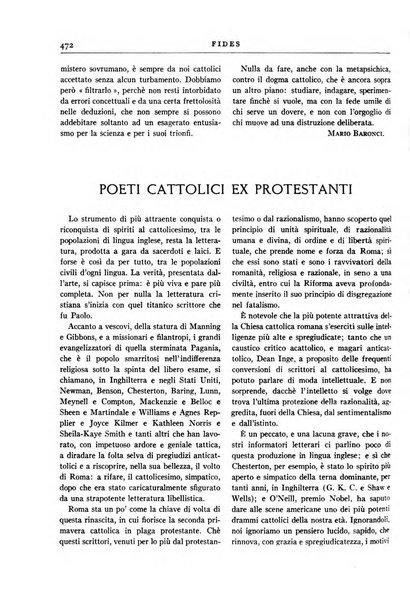 Fides rivista mensile della Pontificia opera per la preservazione della fede in Roma