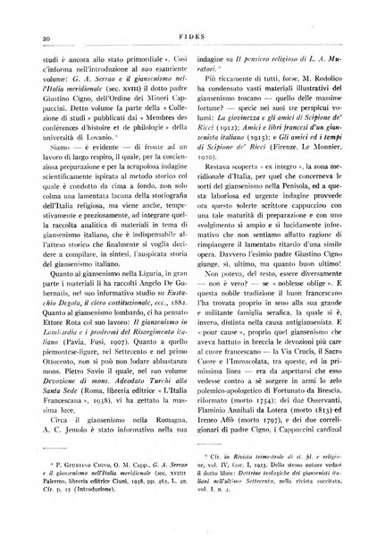 Fides rivista mensile della Pontificia opera per la preservazione della fede in Roma