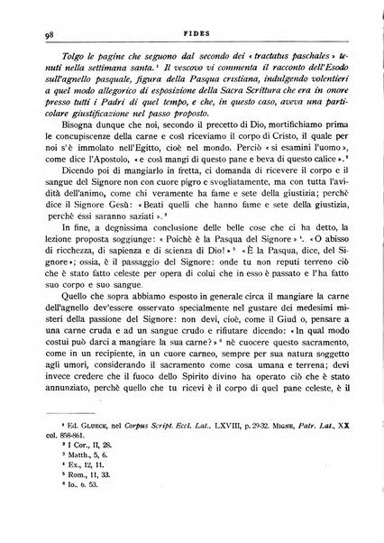 Fides rivista mensile della Pontificia opera per la preservazione della fede in Roma