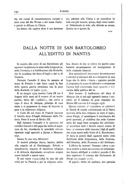 Fides rivista mensile della Pontificia opera per la preservazione della fede in Roma