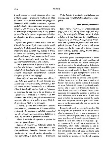 Fides rivista mensile della Pontificia opera per la preservazione della fede in Roma