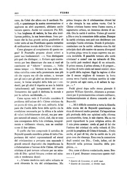 Fides rivista mensile della Pontificia opera per la preservazione della fede in Roma