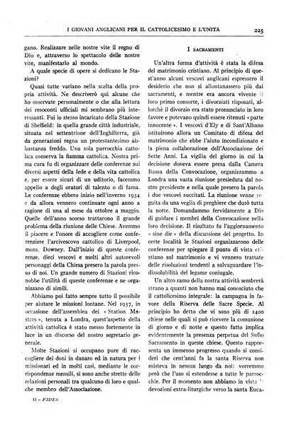 Fides rivista mensile della Pontificia opera per la preservazione della fede in Roma