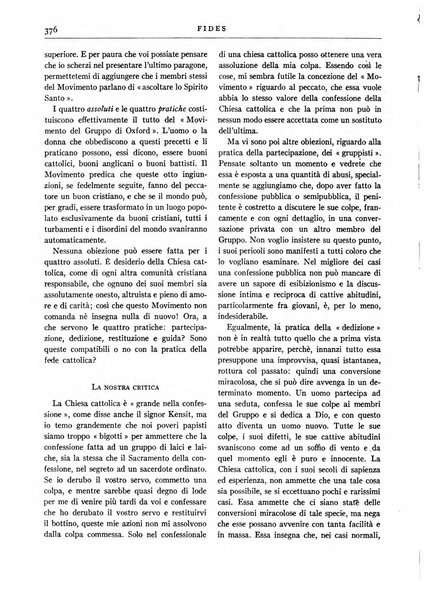 Fides rivista mensile della Pontificia opera per la preservazione della fede in Roma