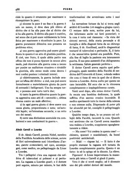 Fides rivista mensile della Pontificia opera per la preservazione della fede in Roma