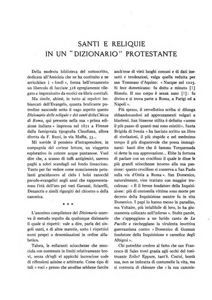 Fides rivista mensile della Pontificia opera per la preservazione della fede in Roma