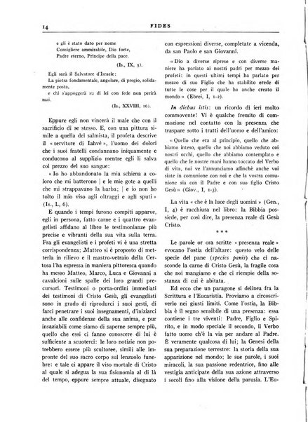 Fides rivista mensile della Pontificia opera per la preservazione della fede in Roma